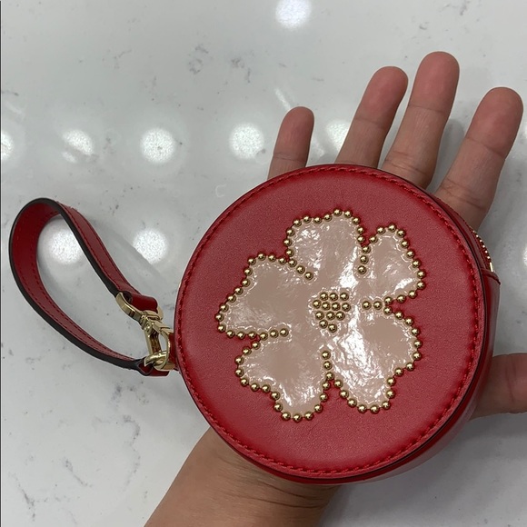 Michael Kors Red mini wristlet - Picture 10 of 12